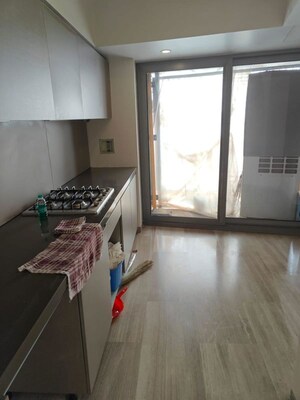 Kitchen in 4 BHK Apartment at Lodha The World Towers World One Tier 2, Worli – for Sale