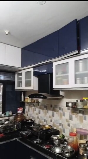 Kitchen in 2 BHK Apartment at Shraddha Infinity, Bhandup West – for Rent