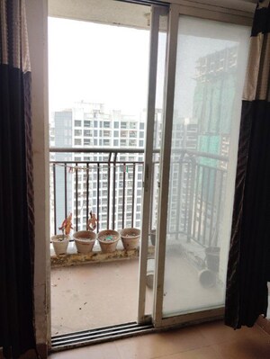 Balcony in 2 BHK Apartment at DB Realty Orchid Ozone, Ketkipada – for Rent