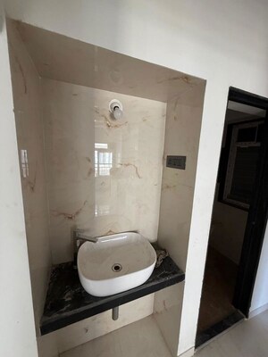 Bathroom in 3 BHK Apartment at Goregaon West View CHS, Goregaon West – for Rent