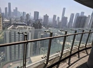 Balcony in 3 BHK Apartment at Lodha The World Towers World One Tier 3 Trinity, Worli – for Sale