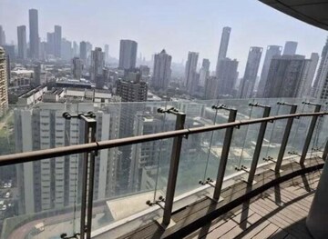 Balcony in 3 BHK Apartment at Lodha The World Towers World One Tier 3 Trinity, Worli – for Sale