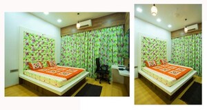 Bedroom in 2 BHK Apartment at Raheja Canary Heights, Goregaon East – for Rent