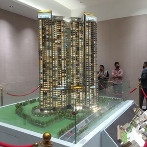 Balcony in 2 BHK Apartment at Chandak Treesourus, Malad West – for Sale