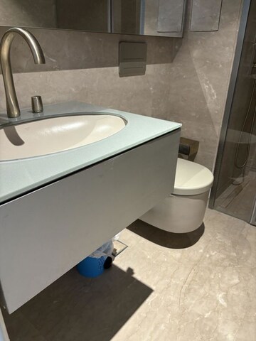 Bathroom in 3 BHK Apartment at Lodha World View, Worli – for Sale