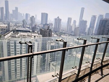 Balcony in 3 BHK Apartment at Lodha World One, Worli – for Sale