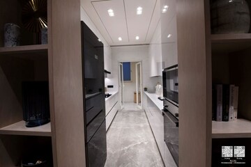 Building Lobby in 3 BHK Apartment at Indiabulls Blu, Worli – for Sale