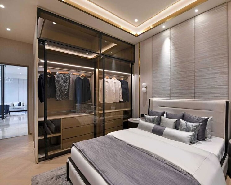 Bedroom, indiabulls-blu 3 Bedroom 1390 Sq.Ft. Apartment In Worli Mumbai 9921740