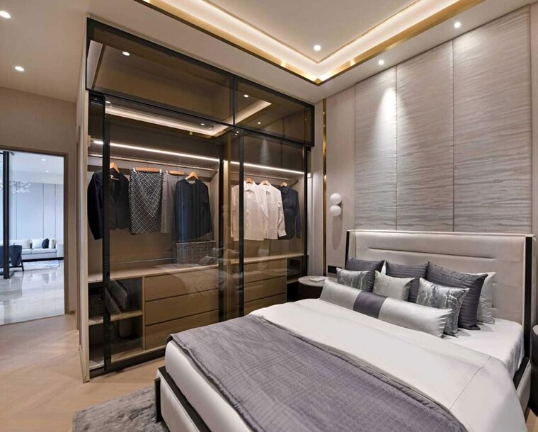 Bedroom, indiabulls-blu 3 Bedroom 1390 Sq.Ft. Apartment In Worli Mumbai 9921740