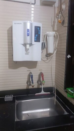 Bathroom in 2 BHK Apartment at Cosmos Jewels Ruby, Ghodbunder Road – for Rent