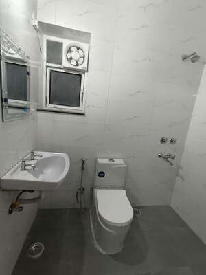 Bathroom in 3 BHK Apartment at Sarita Vihar – for Rent