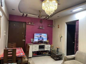Living Room in 1 BHK Apartment at Mayuresh Residency Mumbai, Bhandup West – for Sale