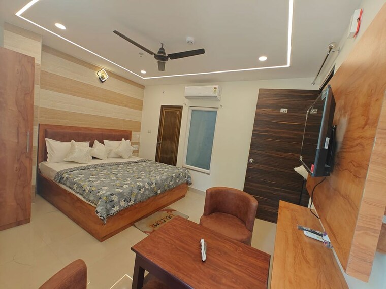 Master Bedroom, gomti nagar 2 Bedroom 1550 Sq.Ft. Independent House In Gomti Nagar Lucknow 9921779