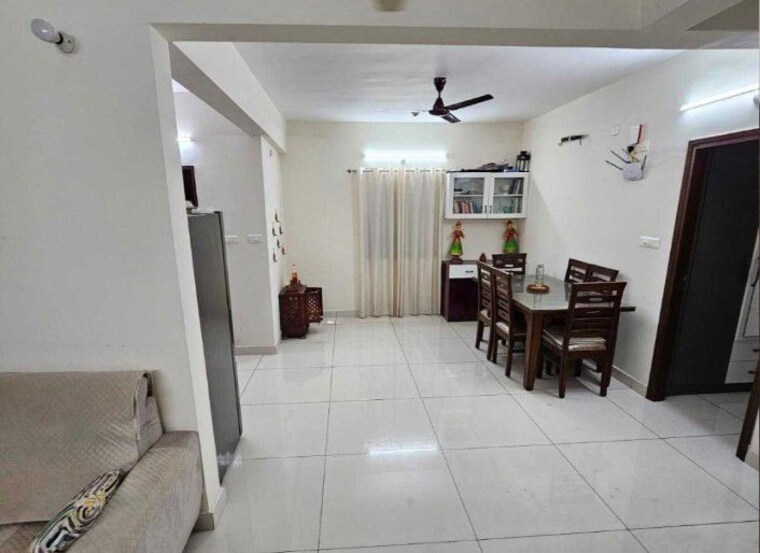 Master Bedroom, my-home-krishe 2 Bedroom 1275 Sq.Ft. Apartment In Financial District Hyderabad 9921799