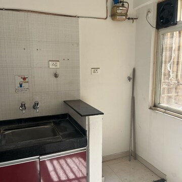 Kitchen in 1.5 BHK Apartment at Nyati Evita, Madhav Nagar – for Rent