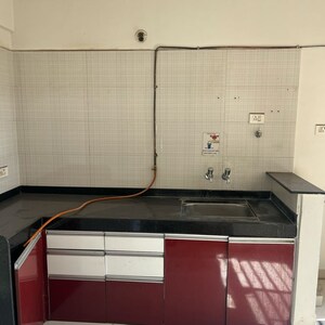 Kitchen in 1.5 BHK Apartment at Nyati Evita, Madhav Nagar – for Rent