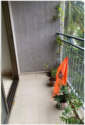 Balcony in 2 BHK Apartment at Mahalakshmi Towers, Andheri West – for Rent