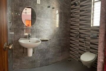 Bathroom in 3 BHK Apartment at Shrachi Greenwood Nest, Rajarhat New Town – for Sale
