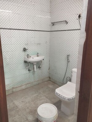 Bathroom in 2 BHK Builder Floor at Kalkaji – for Rent