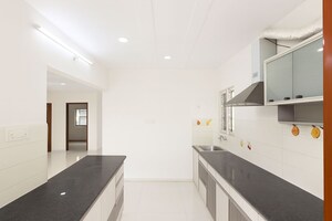 Kitchen in 3 BHK Builder Floor at Madhapur – for Rent