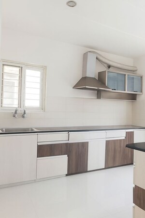 Kitchen in 3 BHK Builder Floor at Madhapur – for Rent