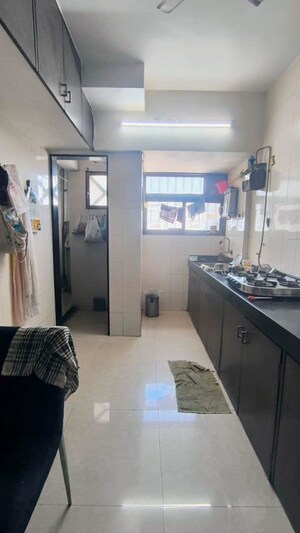 Kitchen in 3 BHK Apartment at Shubhada Tower, Worli – for Rent