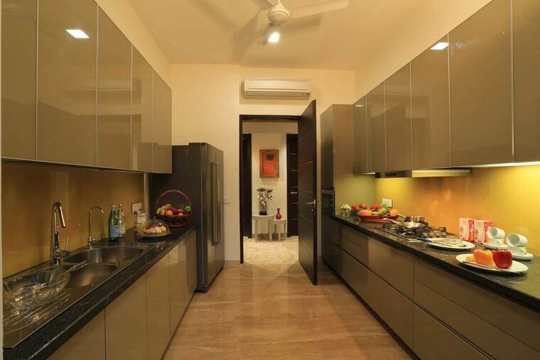 Kitchen, ambience-creacions 4 Bedroom 3976 Sq.Ft. Apartment In Sector 22 Gurgaon 9921873