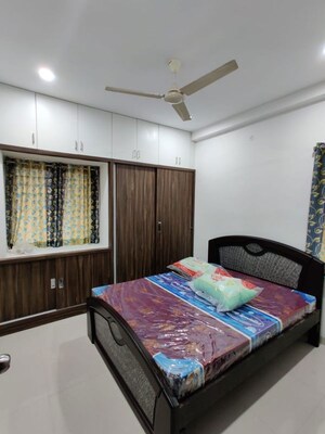Bedroom in 1 BHK Builder Floor at Kondapur – for Rent