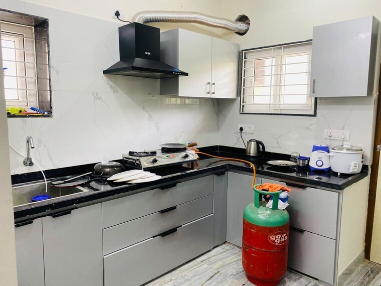 Kitchen, manikonda 3 Bedroom 2000 Sq.Ft. Builder Floor In Manikonda Hyderabad 9921898