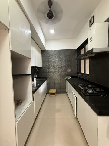 Kitchen in 3 BHK Apartment at Lodha The Park, Worli – for Rent