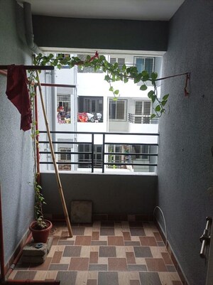 Balcony in 2 BHK Apartment at Tanish Park, Charholi Budruk – for Rent