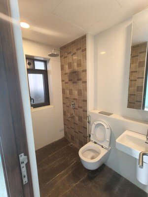 Bathroom in 2 BHK Apartment at Lodha The Park, Worli – for Rent