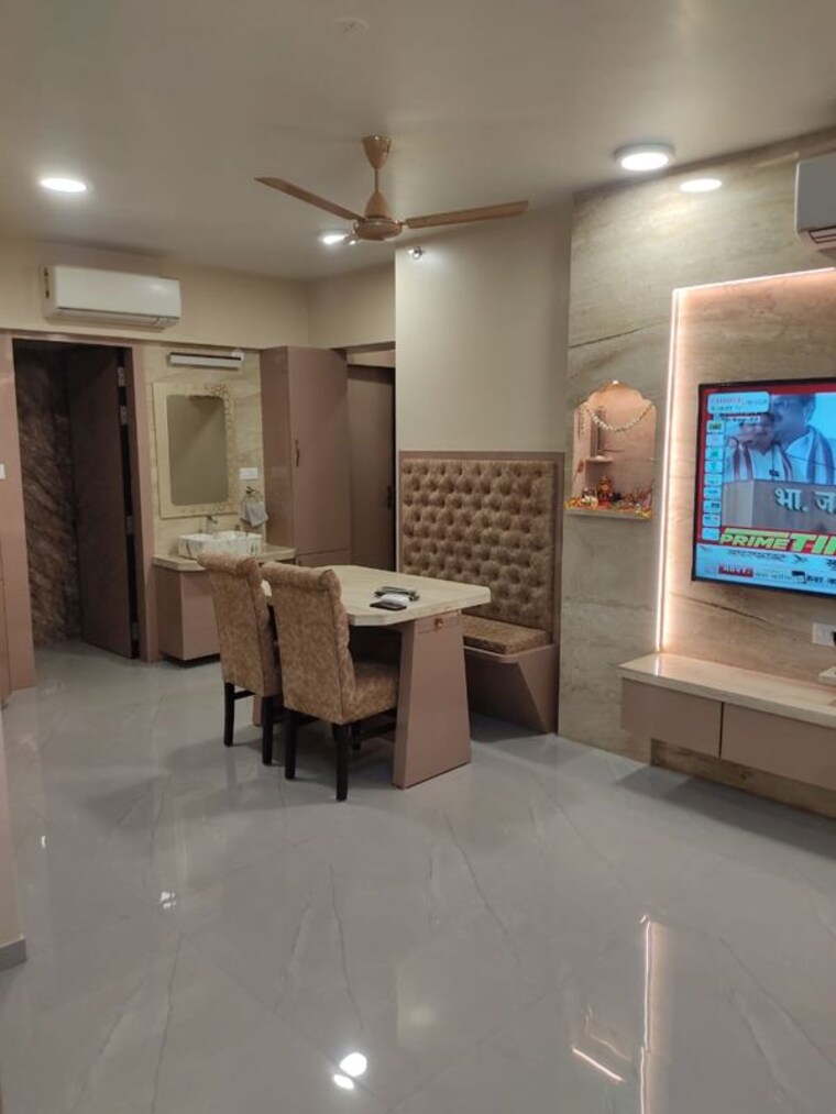 Living Room, sheth-auris-bliss 2 Bedroom 677 Sq.Ft. Apartment In Malad West Mumbai 9921976