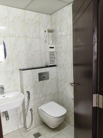 Bathroom in 3 BHK Apartment at Bollineni Bion, Kothaguda – for Rent