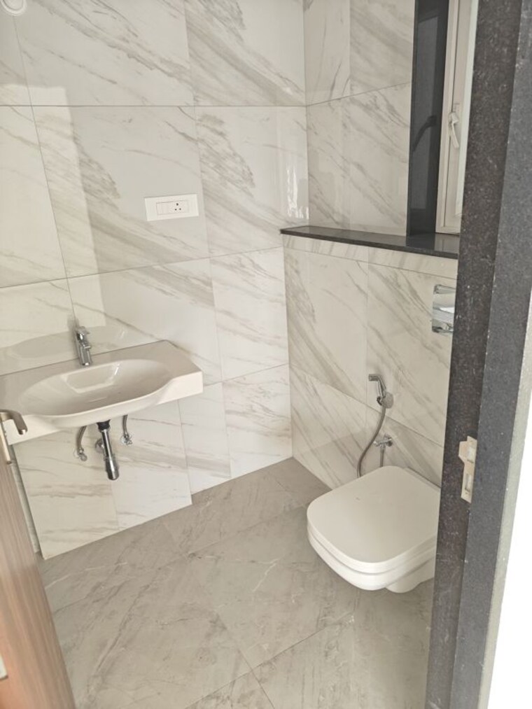 Bathroom, my-home-sayuk 2 Bedroom 1355 Sq.Ft. Apartment In Tellapur Hyderabad 9921984