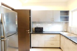 Kitchen in 3 BHK Apartment at Rajapushpa Open Skies, Kokapet – for Rent