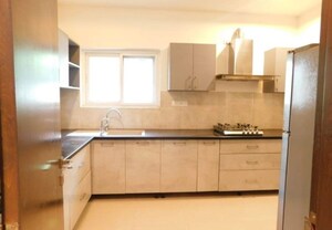 Kitchen in 3 BHK Apartment at Rajapushpa Open Skies, Kokapet – for Rent