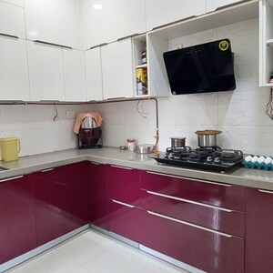 Kitchen in 3 BHK Apartment at Lodha Luxuria Priva, Majiwada – for Sale