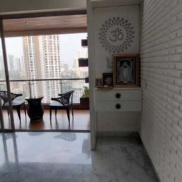 Living Room in 3 BHK Apartment at Lodha Luxuria Priva, Majiwada – for Sale