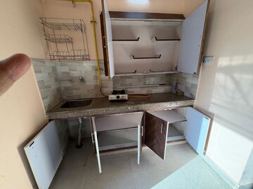 Kitchen in 1 RK Independent House at Sector 12 – for Rent