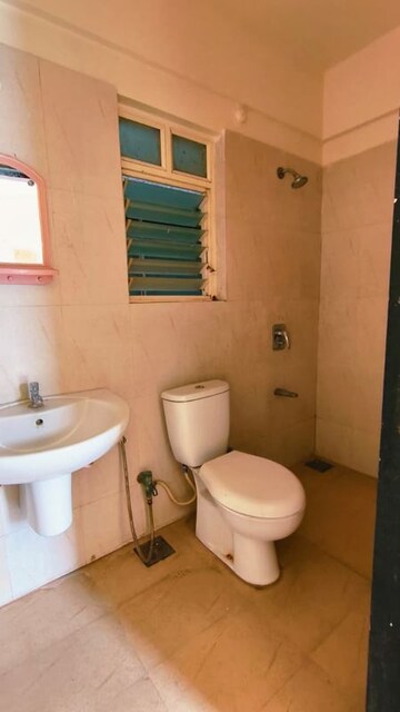 Bathroom in 2 BHK Apartment at JKG Purvarang, Wagholi – for Rent