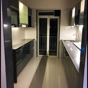 Kitchen in 3 BHK Apartment at Conwood Enclave, Pokhran Road No Two – for Rent