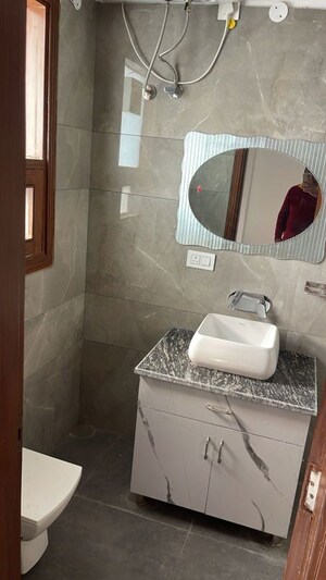 Bathroom in 3 BHK Builder Floor at Panchkula Urban Estate – for Sale