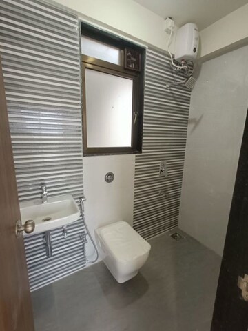 Bathroom in 3 BHK Apartment at Pramukh Heights, Andheri West – for Rent