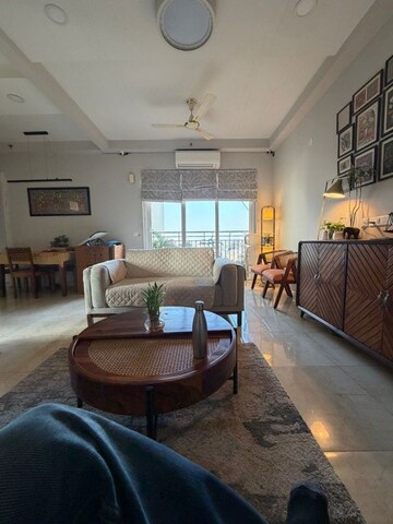 Living Room in 3 BHK Apartment at ABA Cleo County, Sector 121 – for Rent