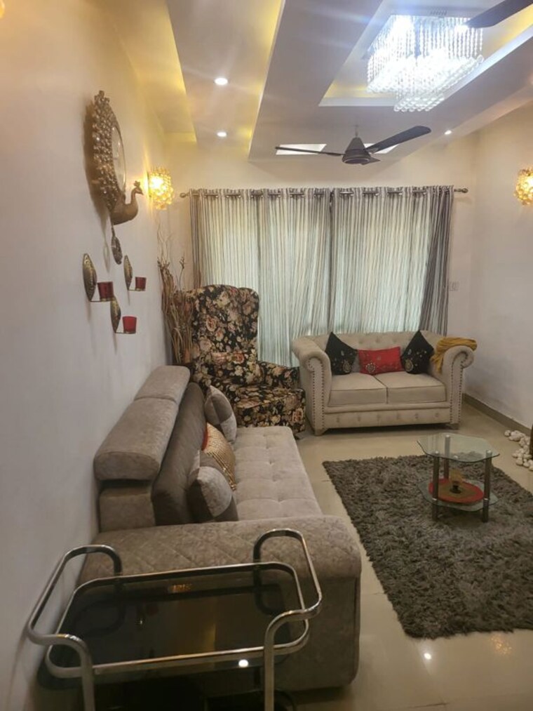Living Room, bptp-park-floors-i 2 Bedroom 1045 Sq.Ft. Builder Floor In Sector 77 Faridabad 9922106