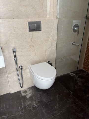 Bathroom in 3 BHK Apartment at Lodha The Park, Worli – for Rent