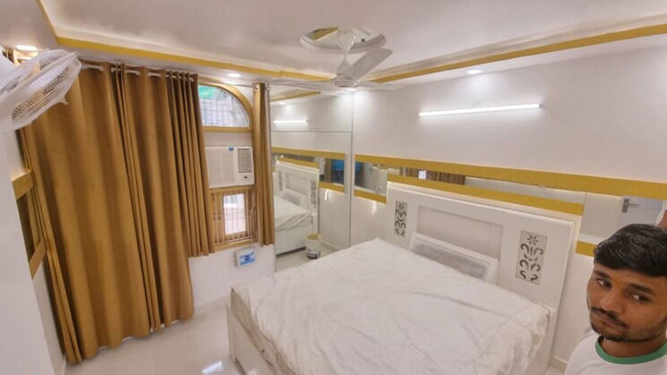 Bedroom, dwarka mor 2.5 Bedroom 80 Sq.Yd. Builder Floor In Dwarka Mor Delhi 9922138