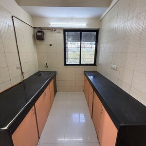Kitchen in 3 BHK Apartment at Chheda Heights, Sadan Wadi – for Rent