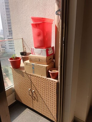 Bathroom in 1 BHK Apartment at Birla Vanya, Kalyan West – for Rent